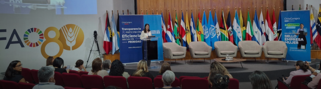 imagen general seminario mayo competencia de mujeres en compras públicas