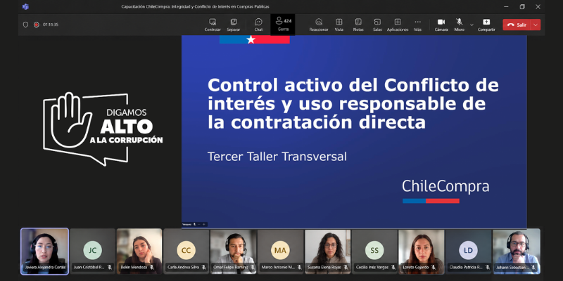 tercer taller de probidad Planes de Apoyo Probidad y Transparencia 2026 