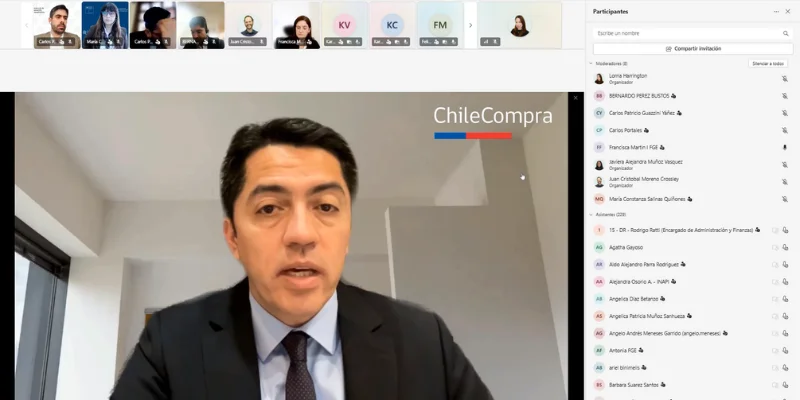 Director (s) ChileCompra y presidente de la Alianza Anticorrupción
Webinar Integridad. 29 de octubre