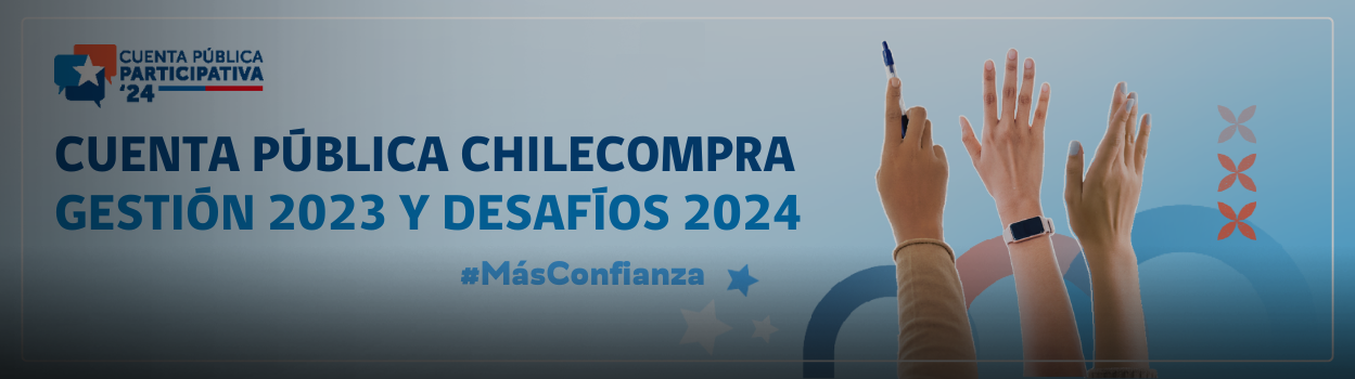 Reserva la fecha: ChileCompra realizará su Cuenta Pública Participativa el próximo 27 de mayo