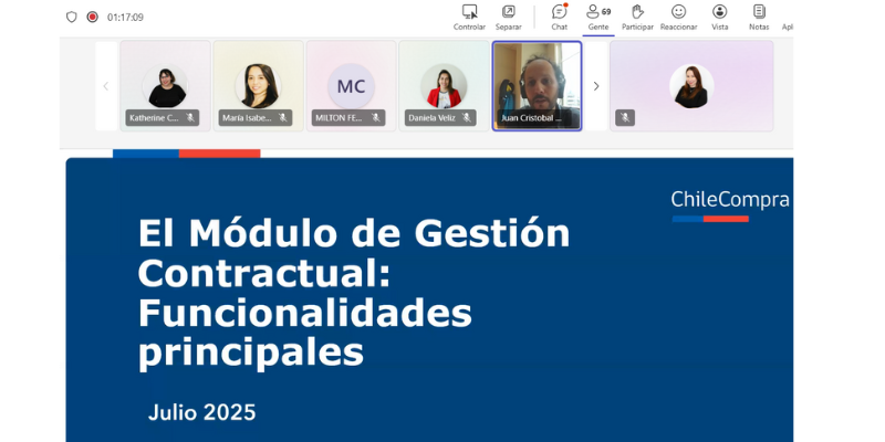 Taller online sobre buenas prácticas en gestión de contratos