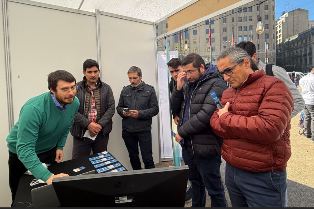 Stand ChileCompra Feria Estado Abierto 2026