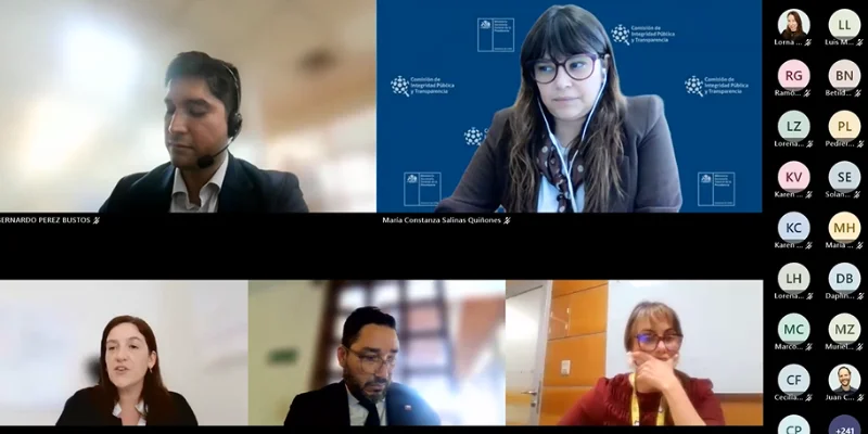 palabras autoridades webinar Integridad. 29 de octubre