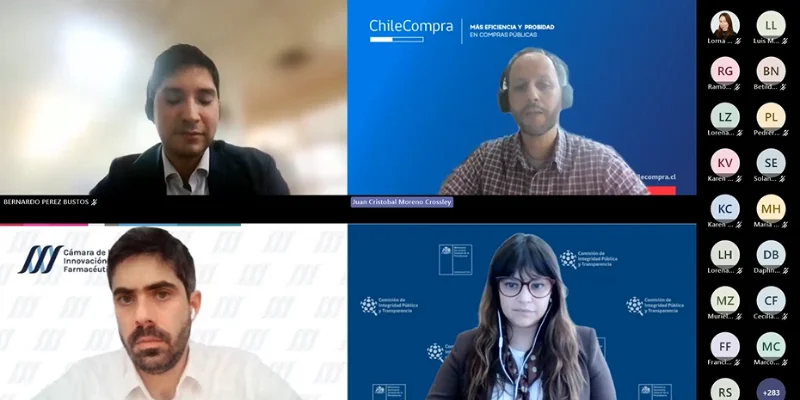 panel webinar Integridad. 29 de octubre
